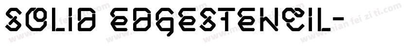 Solid EdgeStencil字体转换